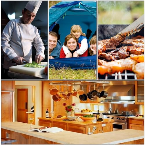 Meat Cleaver - Faux Leather Chopper Guard Cleaver Protector | Leather Chef Chopper Guard Cleaver Protector | Protective Sleeve, Reusable, Anti-Puncture for Vegetable & Meat Cleavers - Image 5