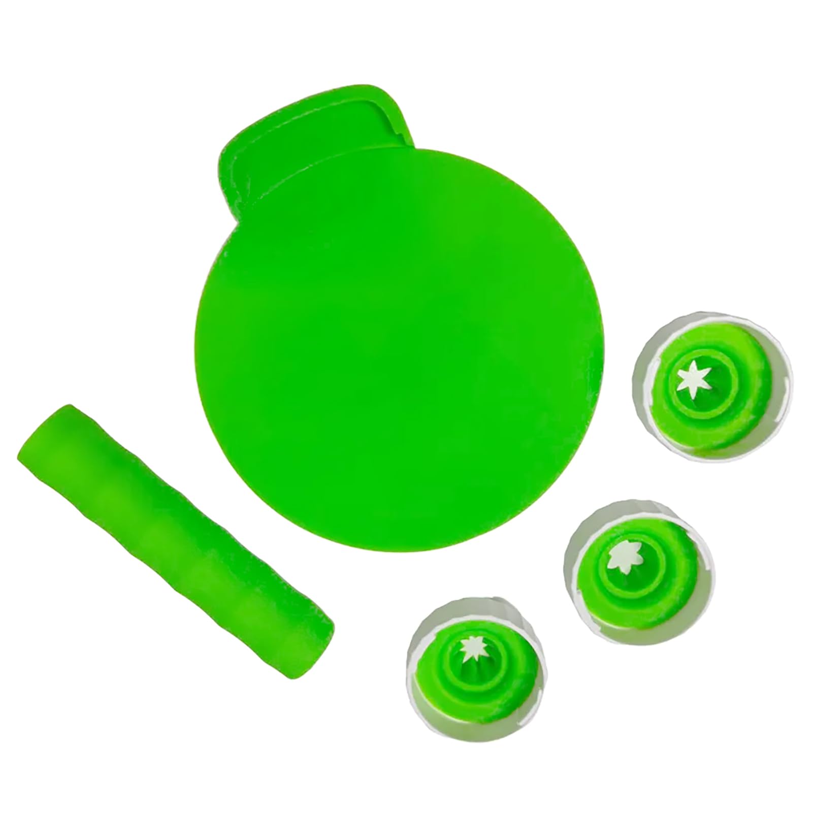 Buse tourbillon pour pots Ninja Creami couvercles buses formées pour machines à crème glacée Ninja tourbillon NC701 NC700 pièces + 1 couvercle de poignée antidérapant + 1 couvercle