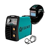 Inversora de Solda Balmer Easy 140 MMA/TIG 220V + Mascara de Soldagem Automatico Balmer MAB-80