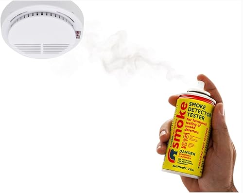 Miniatura 2 de Probador de detector de humo, 10 pulgadas de largo x 9 pulgadas de ancho