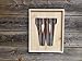 Rusty Tin Letter on Rustic Wood Frame Monogram rustic letter, large letters, Home Decor, Initials, rustic wedding decor