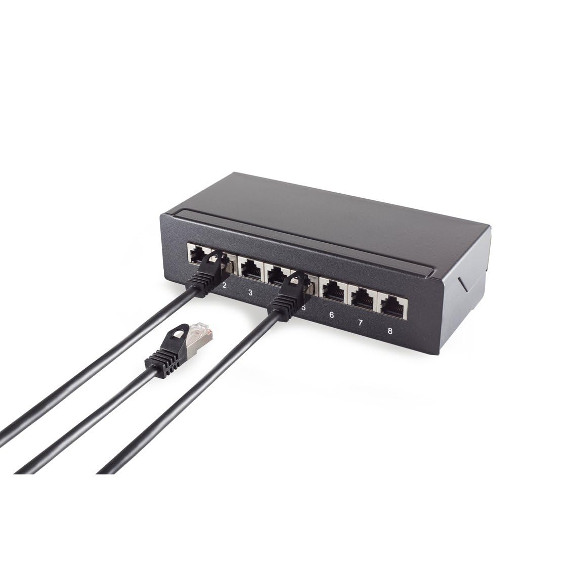 Shiverpeaks Sieciowy kabel krosowy Ethernet LAN kabel CAT 7 S/FTP PIMF bezhalogenowy RJ45 50 m