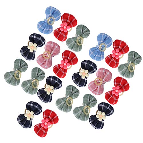 KTM Healthcare® Dog Bows, Puppy Dog Headwear Pet Supplies Durable Hair Accessories Pet Grooming Products for Cats Dogs