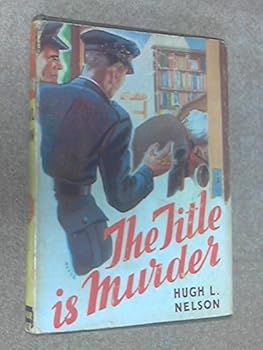 Hardcover The title is murder Book