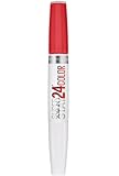 New York SuperStay 24 2-Step Liquid Lipstick Makeup&comma; Steady Red-Y&comma; 1 kit