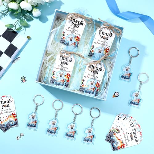 Image of Party Favors Theme Baby-Shower Keychain Set