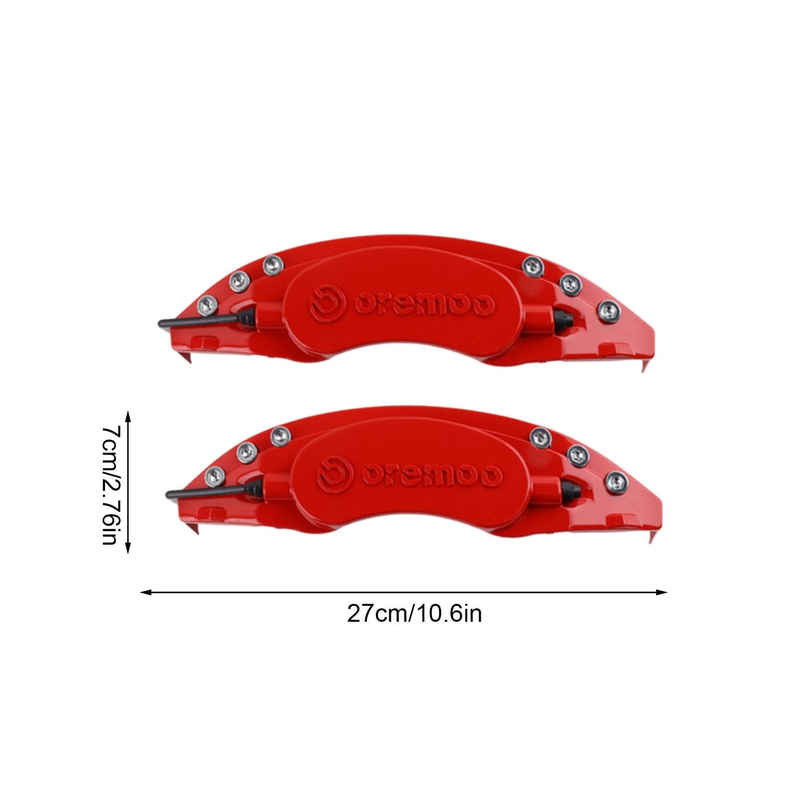 Cubiertas de pinza de freno de disco, cubierta de pinza de coche, decoración de piezas de repuesto, cubiertas de pinza de freno de disco de coche, accesorios delanteros y traseros para SUV