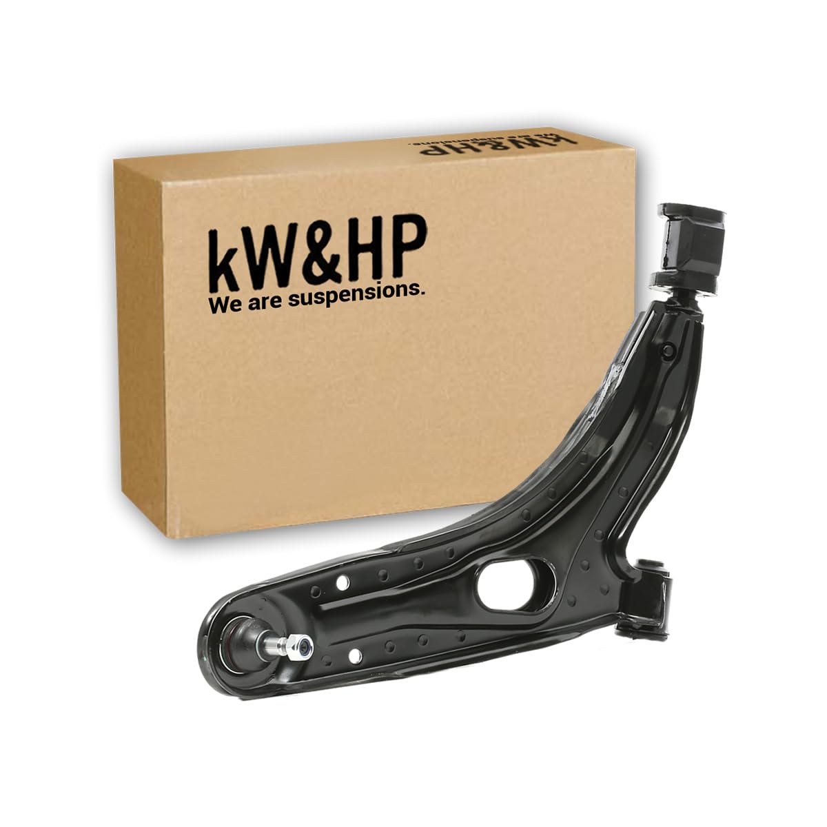 kW&HP COPPIA BRACCI OSCILLANTI TRAPEZI ANTERIORI DESTRO E SINISTRO UNO 146_, 146A-E (KW0014)