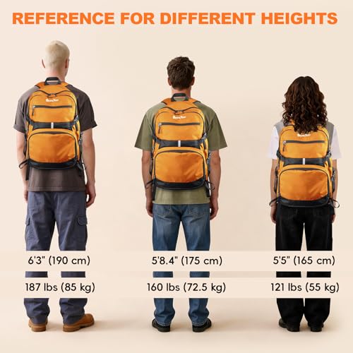 Seektop 40L Foldable Travel Backpack