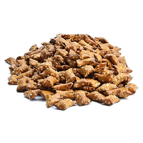 Candy Retailer Peanut Butter Filled Mini Pretzel Nuggets 1 Lb - image 1