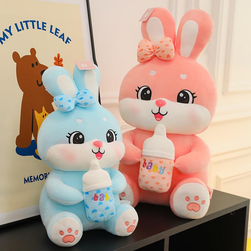 Image of Cute Plush Toy for Kids | | Soft Toys | Birthday Gift for Girls /Wife, Boyfriend /Husband, Soft Toys for Girls, Baby Toy (Random Color) Pack of 1 (Bunny Plush Soft Toy (Random))