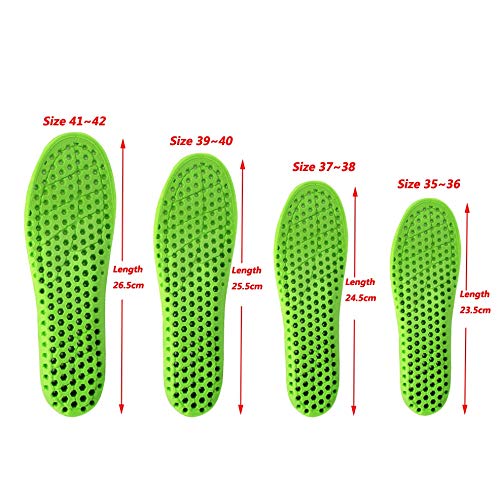 Plantillas elevadoras transpirables para hombre y mujer 3.5cm miniatura 2