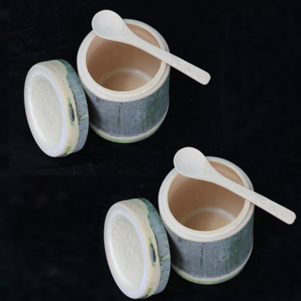 YJIUYUANQ Vaporizador de tigela de arroz de tubo de bambu na... - imagem principal do produto