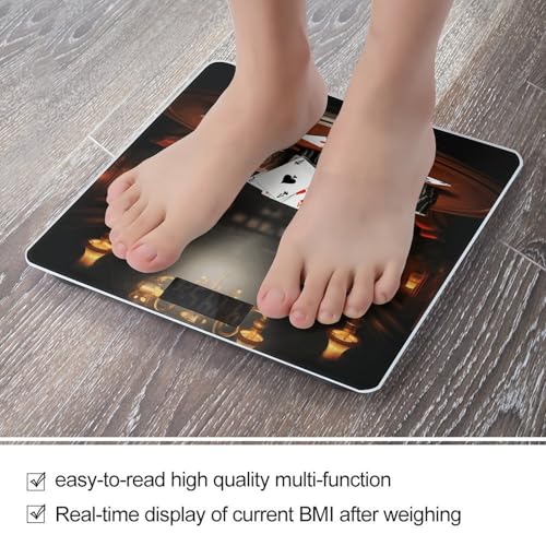 Báscula digital de baño con pantalla LCD 400 lb capacidad miniatura 5