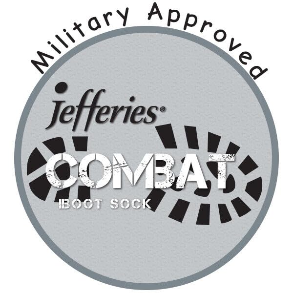Jefferies Socks Mens Military Ultra-Dri Padded Cushion Combat Boot Over the Calf Socks 4 Pair Pack2