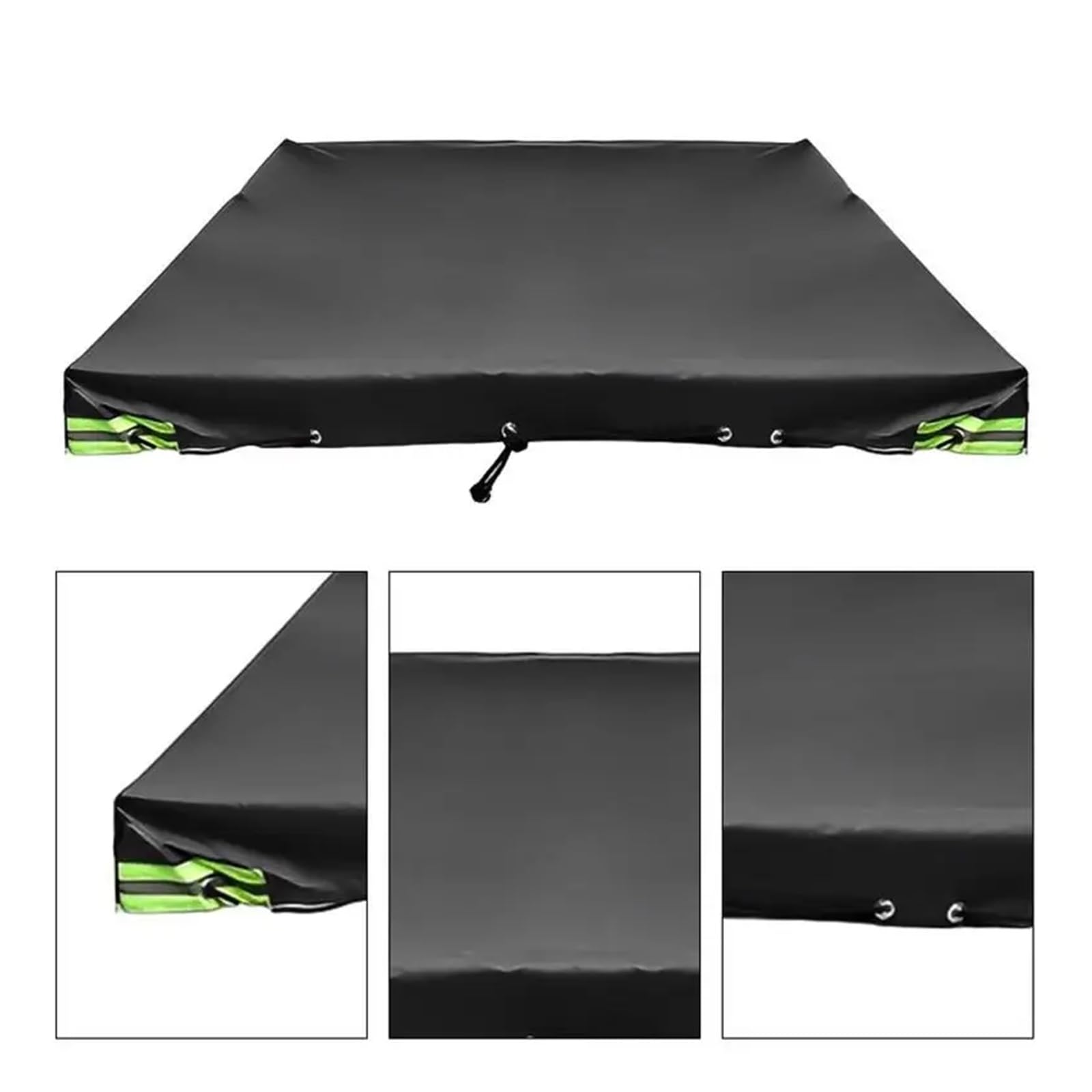 Fundas De Remolque Cubierta Protectora for RV, Lona Protectora Impermeable for Exteriores, Parasol extragrueso, Panel Superior Anti-UV, Cubierta Duradera for Camper Remolque Funda(Silver)
