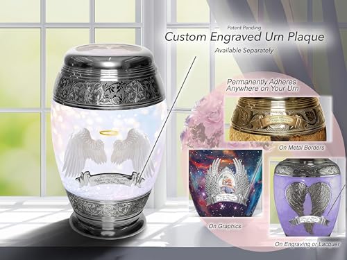 Image of Guardian Angel Cremation Urns for Human Ashes Adult Female Angel Urns