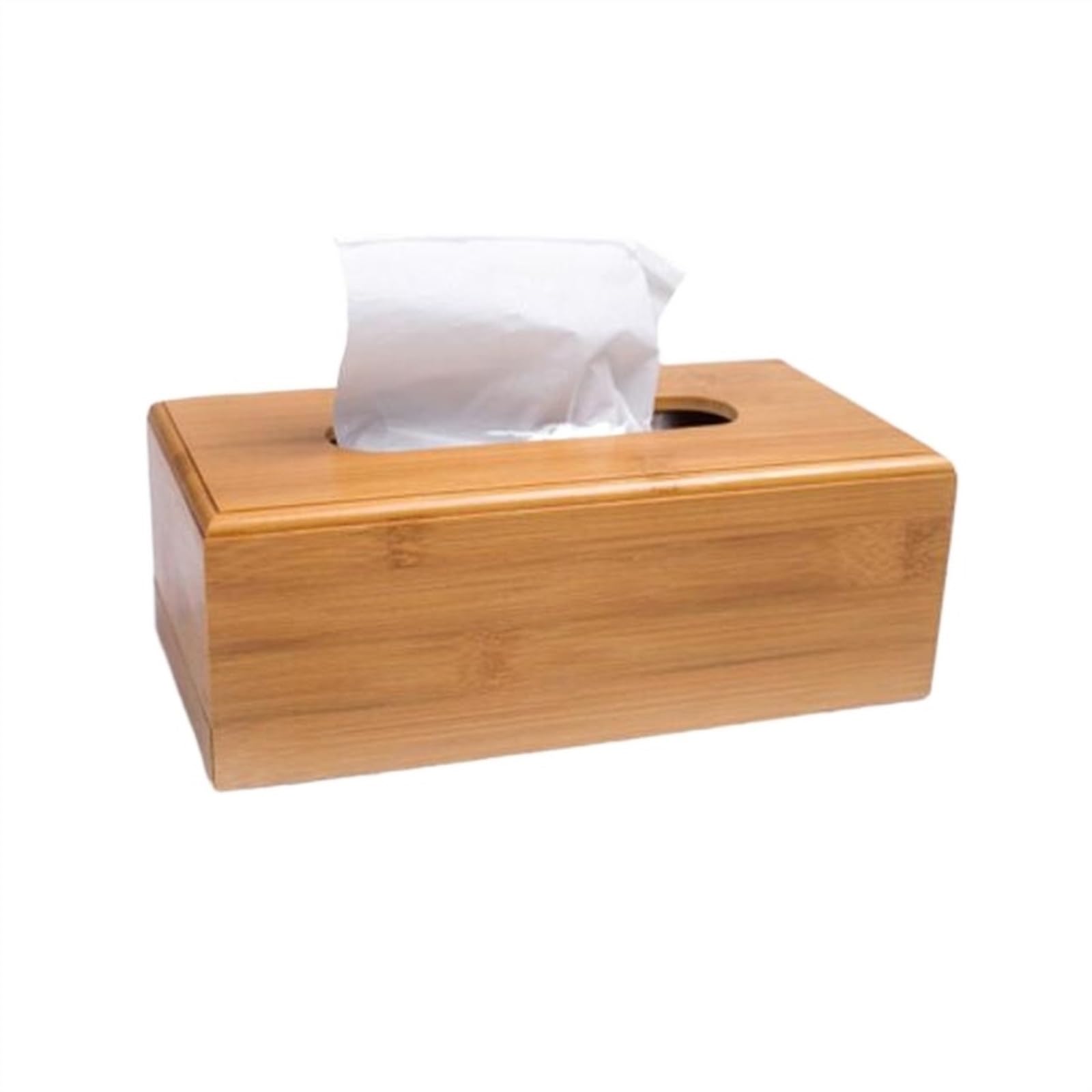 Kosmetiktücherbox Tissue Box for Home Office Desktop Holz Papier Handtuch Box Hotel Serviette Holz Halter Servietten Seidenpapier Fall 2023 Taschentuchspender (Color : A, Size : L)