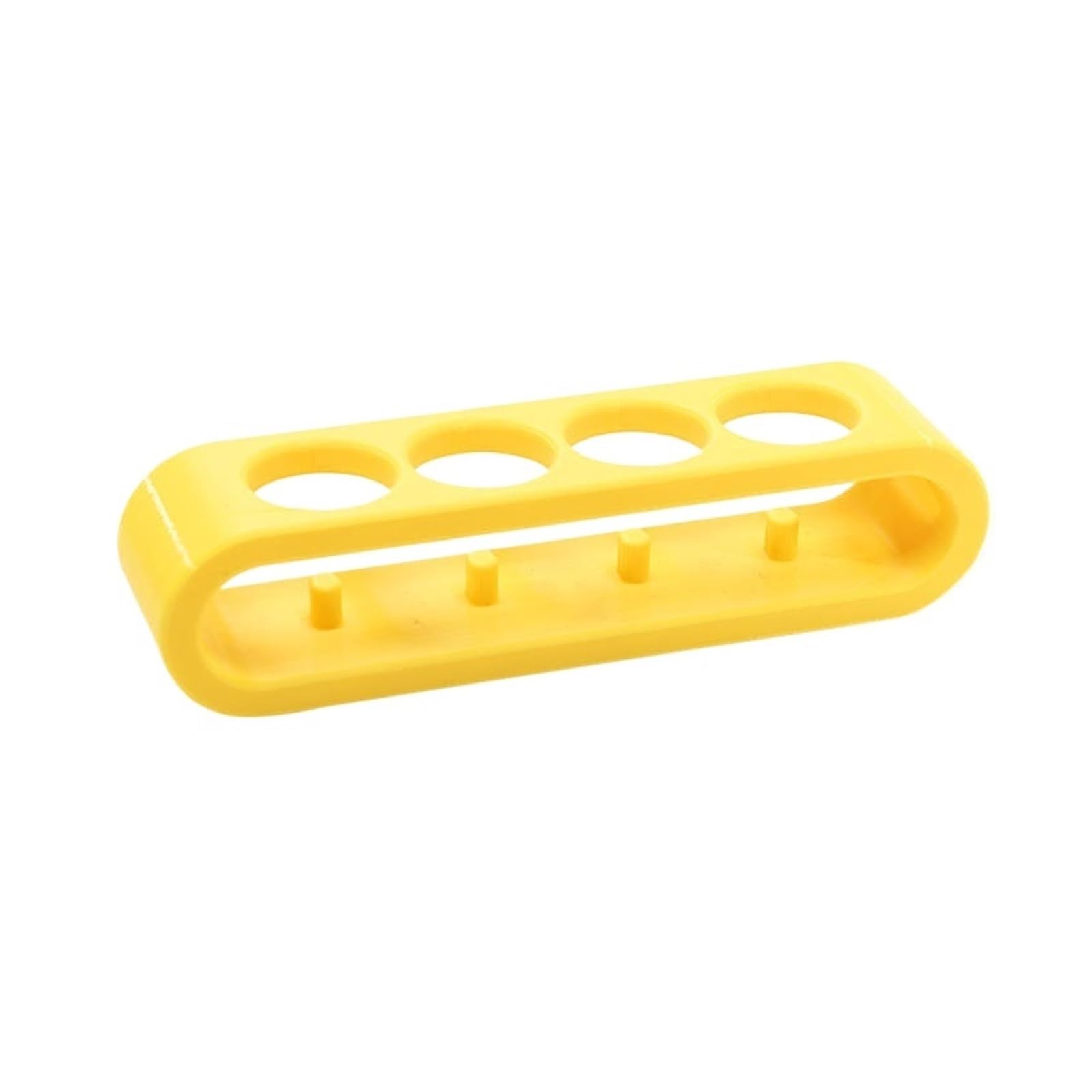 1pcs Multi Toothbrush Holder Bathroom Accessory, Space Saving Neat Storage Tool(Yellow)
