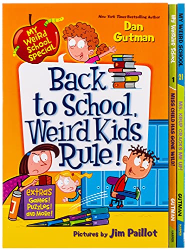 My Weird School Back to School 3-Book Box Set: Back to School, Weird Kids Rule!; Miss Child Has Gone Wild!; and Ms. Krup Cracks Me Up!