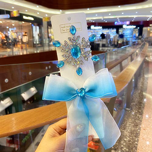 Yosbabe ELSAWIG01 Princess Elsa Wig Frozen Elsa Braid With Princess Tiara Necklace Gloves Princess Elsa Dress Up Costume Cosplay Accessories thumb #5