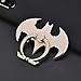 Cool Bat Ring Phone Holder (3 Pack) Aluminium Alloy Cell Phone Light Stand 360° Rotation Finger Grip Smart Phone Holder for Hand (Gold/Pink/Black) …