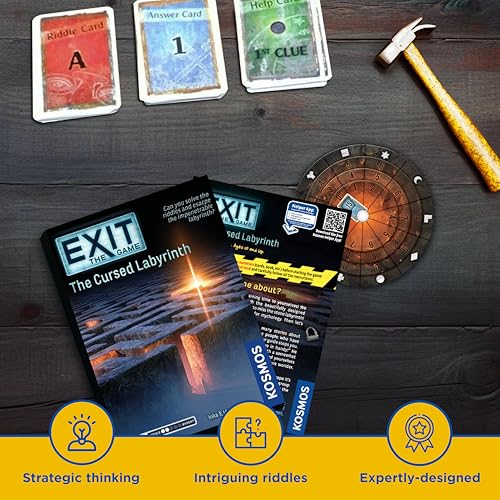EXIT: The Game - The Cursed Labyrinth miniatura 6
