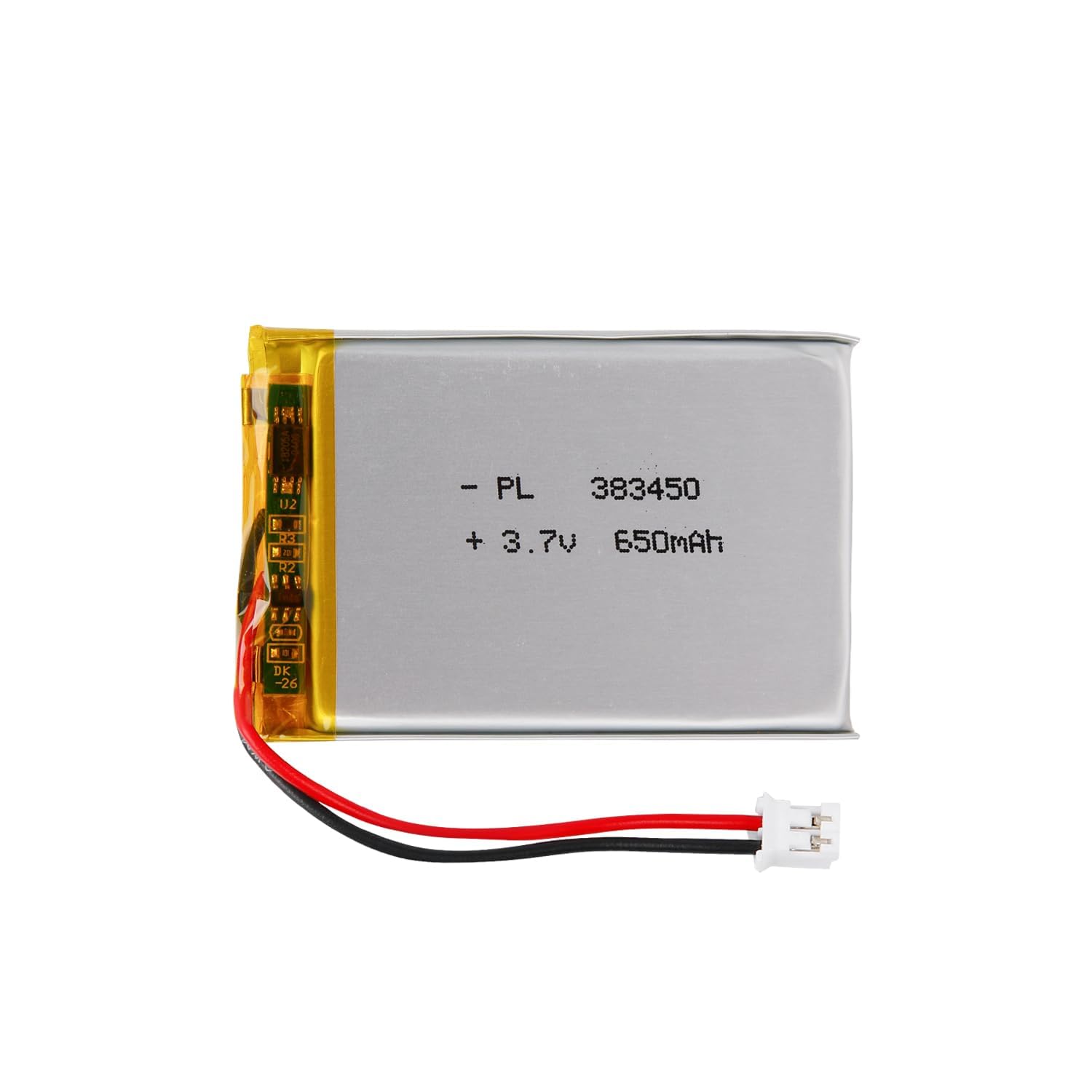Batería Lipo 3.7V, 380mAh 702030 a Iones de Litio con conexión 2P-PH con Paso 2,0 mm — view 22