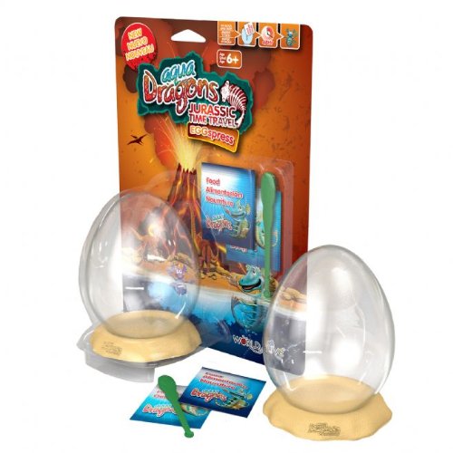 Aqua Dragons Jurassic Time Travel Eggspedition Aquatic Creatures Educational Toy by Brainstrom