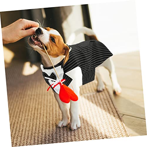 Disfraz para perro Toddmomy XXL negro miniatura 5