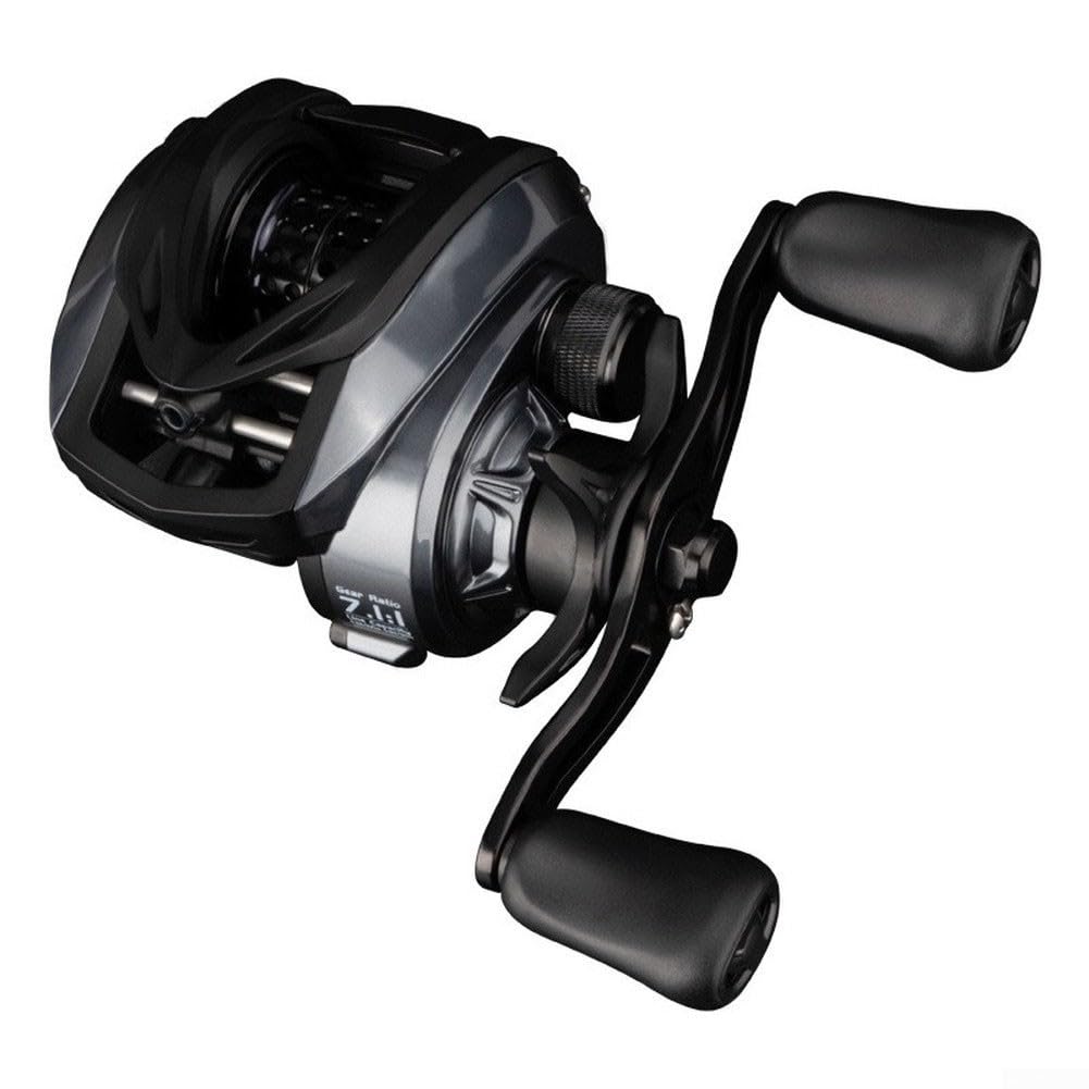 Hamulec DC z włączonym hamulcem Baitcaster dla początkujących i ekspertów 7.1:1 współczynnik odzyskiwania 6 kg udźwig 6+1 łożyska kulkowe lekka konstrukcja