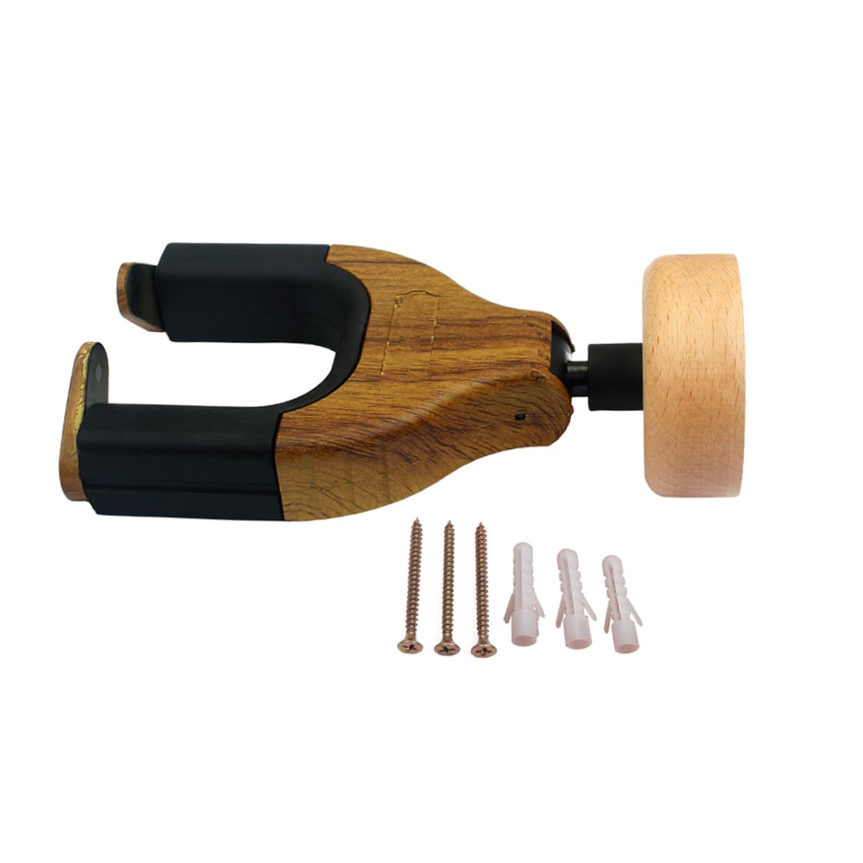 LIFKOME Guitar with Hook Bracket for Acoustic Electric Guitars Bass Ukuleles Violins Mandolins Finish Protection Space Saving Design