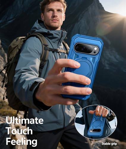 Coque pour Pixel 10 robuste avec béquille de qualité militaire et dos magnétique