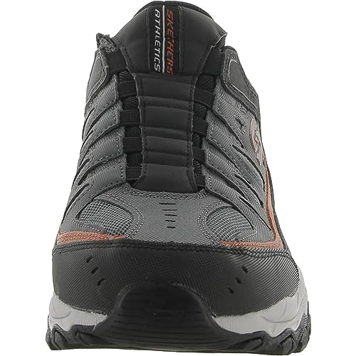 Image of Skechers Men's After Burn M. Fit Wonted | Casual, Air-Cooled Memory Foam, Slip-On, Leather and Mesh Upper, No Tie Fit