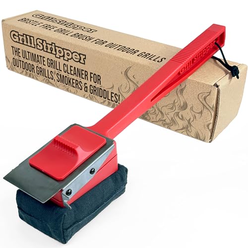 GRILL STRIPPER Bristle Free Grill Brush For Outdoor Grill -