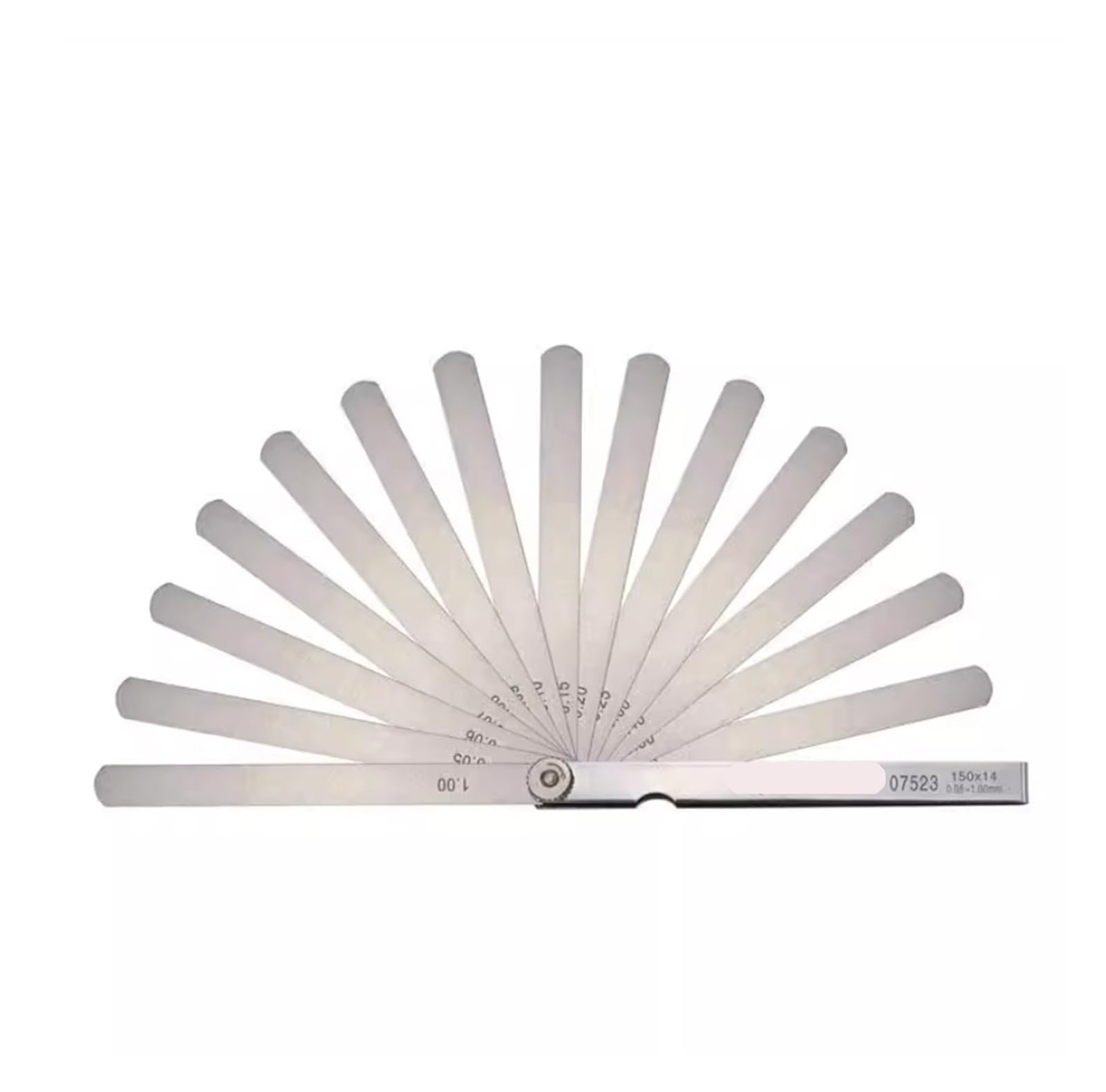 Galga De Espesores Galga de espesores de acero inoxidable de alta precisión.(200x14blades)