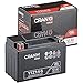 Produktbild CranQ Motorradbatterie YTZ14S 12Ah 150A 12V Gel-Technologie Roller Starter-Batterie zyklenfest, sicher lagerfähig, wartungsfrei