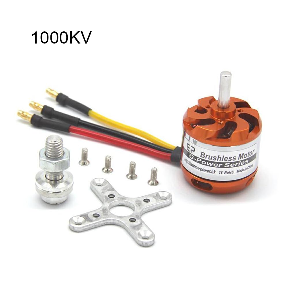Motor sin escobillas 3-5S, Eje de 5mm, 3548MM, Gran Empuje, multicóptero, avión, Outrunner, cuadricóptero, Accesorios para, 1000KV, 1000KV