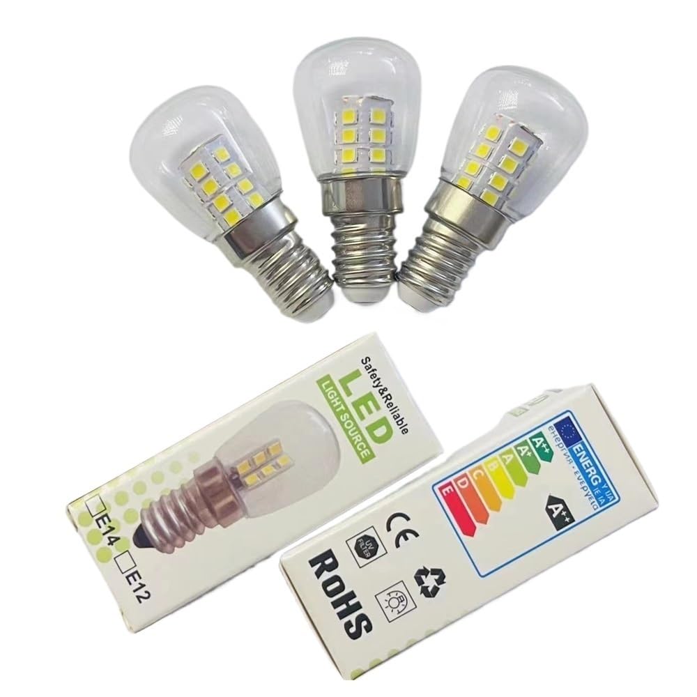 1fortunate Confezione da 50, sorgente luminosa a LED AC220V 3W G4/G9/E14 COB Lampada a sospensione in cristallo(Warm white,G4 3W)