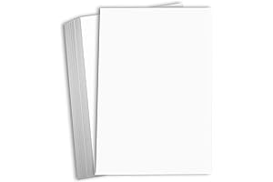 Hamilco White Cardstock Paper, Perfect for High-Quality Printing and Crafting Projects