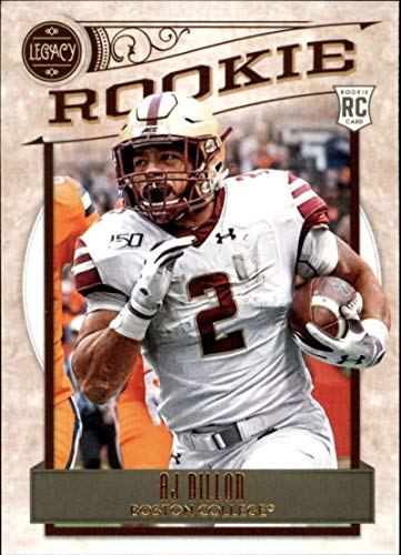 2020 Legacy Football #185 AJ Dillon Boston College Eagles Rookie Official NFL Trading Card by Panini America