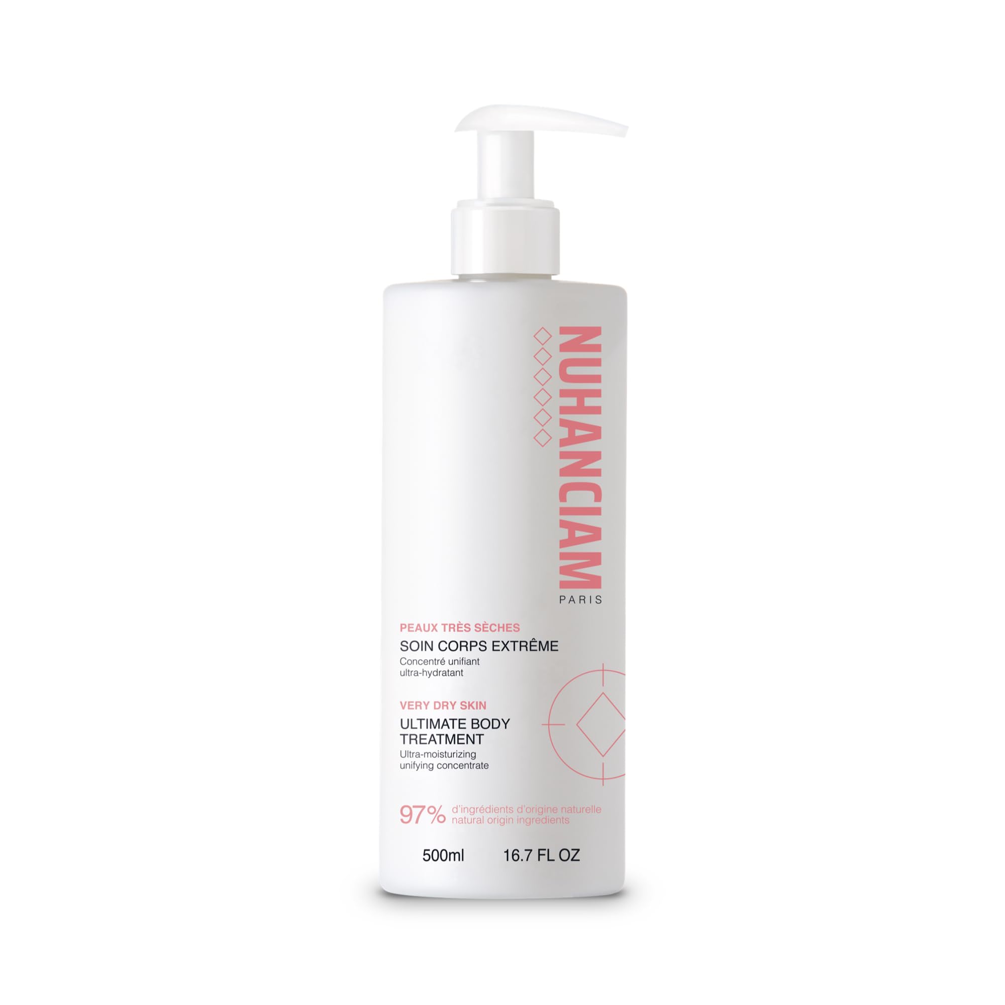 Nuhanciam Pelle molto secca per il corpo estremo, 500 ml