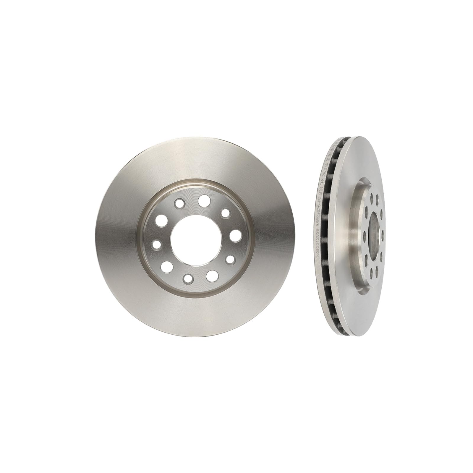 Frankberg 1 set freni incl. 2 dischi freno + 4 pastiglie freno anteriori | Compatibile con: Giulietta 940