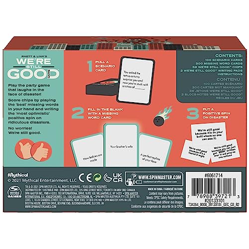 Rhett & Link We’re Still Good Party Game Spin Master miniatura 6