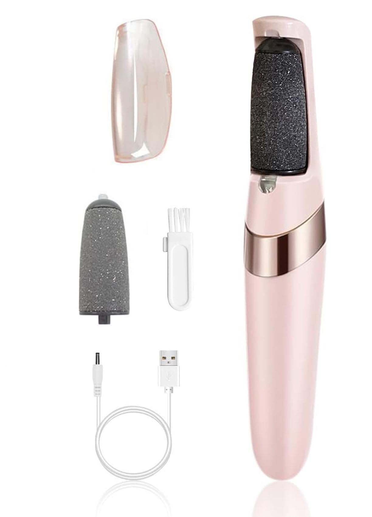 US1984 Rechargeable Callus Remover for Feet with 2 Heads, Portable Callus and Dead Skin Remover Foot Callus Shaver Electric Pedicure Device, Foot Scrubber and Feet care Machine (B0CH8YFJL3) Amazon Price History, Amazon Price Tracker