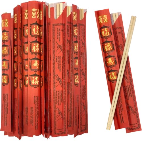 52USA Disposable Bamboo Chopsticks - 100 Sets