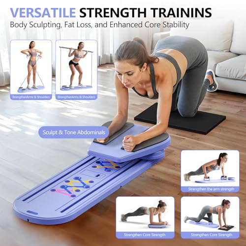 haoetcw Pilates Board - 7 in 1 Pilates Reformer Set の商品画像 1