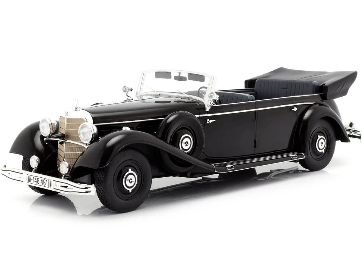 クラシックコレクション⭐︎Mercedes⭐︎BENZ MC Group 1938 Mercedes-Benz 770K Pullman Cabrio (W150) Schwarz 1