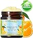 Botanical Beauty ORANGE OIL BUTTER 100% Natural Pure VIRGIN UNREFINED RAW Cold Pressed. Orange essential Oil, Shea Nut Butter Butyrospermum Parkii for Face, Skin, Body, Hair, Nails (4 Fl Oz)