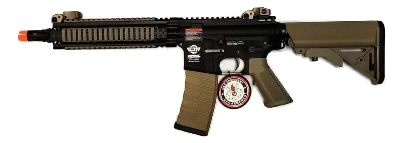 G&G CM18 MOD1 Combat Machine AEG Metal Gears Airsoft Gun - Black